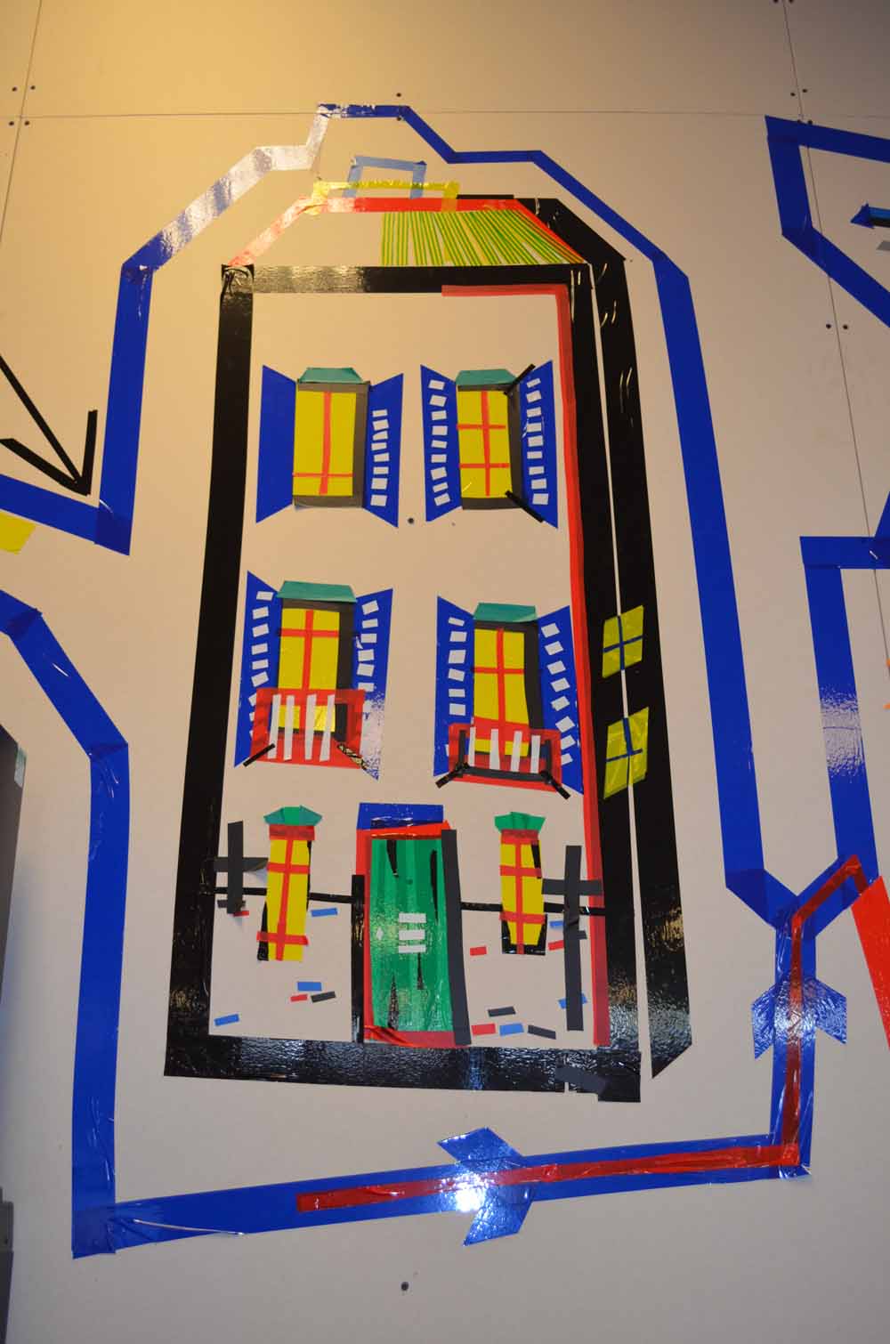 Tape House Murals 2015 - Dining Hall
